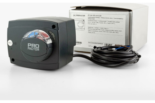 Ротационный привод PROFACTOR PFEA651.AVC05 (230v 120s  3-х точечный) фото в интернет-магазине САНТЕХСИТИ
