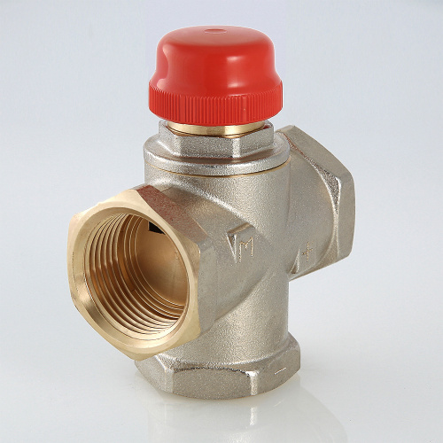 Термостатический смесительный клапан VALTEC MR01 1" (кол.красный) фото в интернет-магазине САНТЕХСИТИ