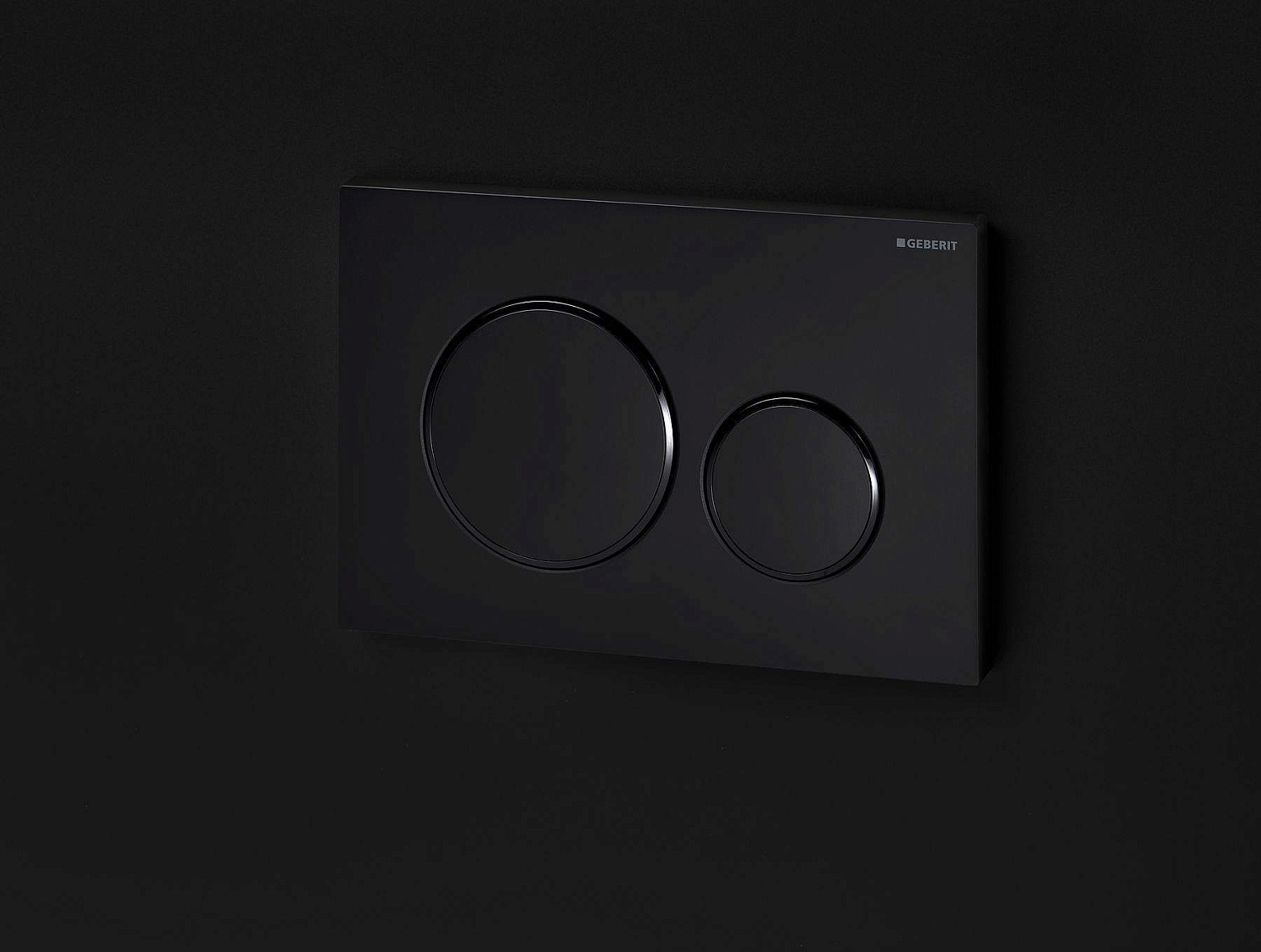 Накладная панель GEBERIT Sigma 20 115.882.16.1 черный матовый лак фото в интернет-магазине САНТЕХСИТИ