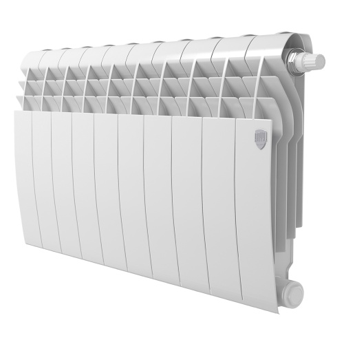 Радиатор биметаллический Royal Thermo BiLiner VDR 350 /Bianco Traffico 10 секций фото в интернет-магазине САНТЕХСИТИ