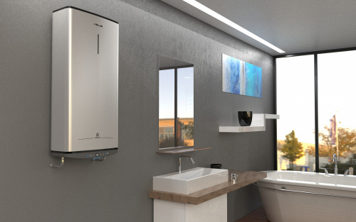 Водонагреватель электрический Ariston ABSE VLS PRO INOX PW 80 фото в интернет-магазине САНТЕХСИТИ
