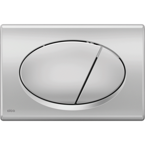 Кнопка управления ALCAPLAST для инсталляции, xром-мат фото в интернет-магазине САНТЕХСИТИ