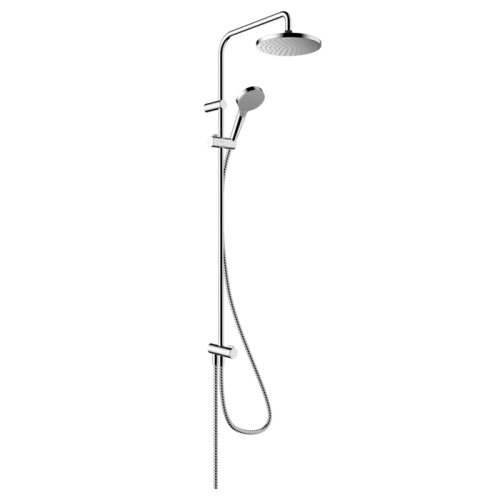 Hansgrohe Vernis Blend Душевая стойка с верхним душем 200 1jet Reno, цвет: хром фото в интернет-магазине САНТЕХСИТИ