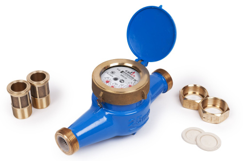 Счетчик GROEN для холодной воды мокроход WRC 1" фото в интернет-магазине САНТЕХСИТИ