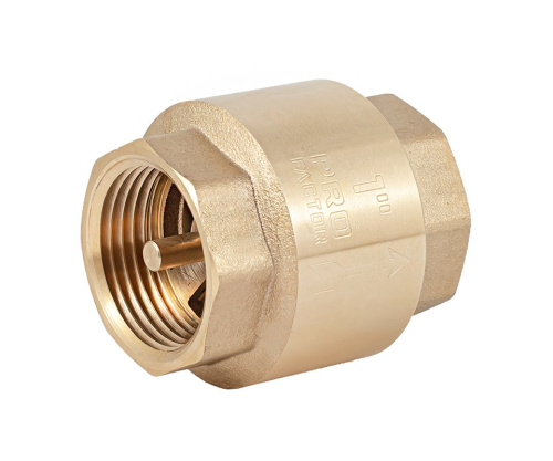 Обратный клапан PROFACTOR с латунным штоком 1" фото в интернет-магазине САНТЕХСИТИ