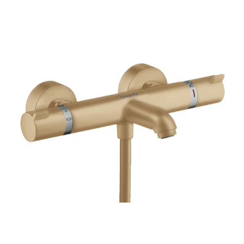 Hansgrohe Ecostat Comfort Смеситель для ванны, термостатический, цвет: шлифованная бронза фото в интернет-магазине САНТЕХСИТИ