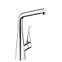 Hansgrohe Metris Смеситель  для кухни на 1 отв, поворотный излив, цвет: хром фото в интернет-магазине САНТЕХСИТИ