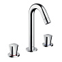 Hansgrohe Logis Смеситель для раковины, на 3 отв., цвет: хром фото в интернет-магазине САНТЕХСИТИ