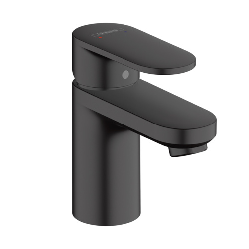 Hansgrohe Vernis Blend Смеситель для раковины, излив 70 мм, цвет: матовый черный фото в интернет-магазине САНТЕХСИТИ