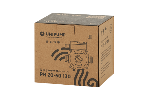 Насос для рециркуляции ГВС UNIPUMP PH 20-60 130мм фото в интернет-магазине САНТЕХСИТИ