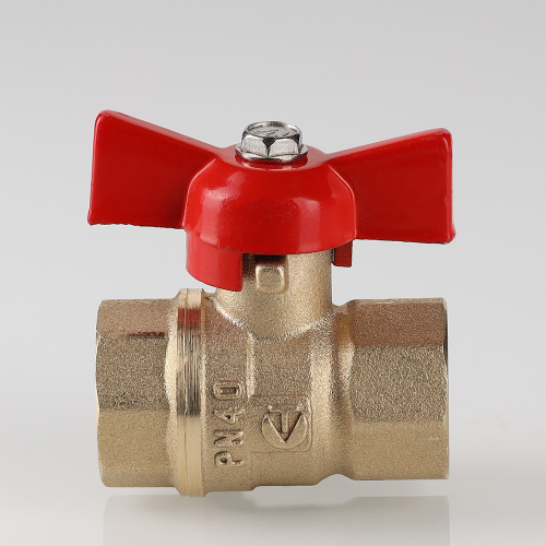 Кран шаровой VALTEC СТАНДАРТ 3/4" бабочка вн.-вн. (PN40) фото в интернет-магазине САНТЕХСИТИ