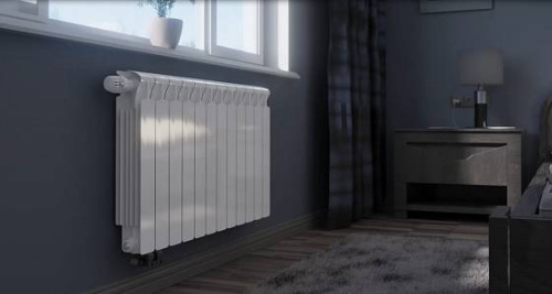 Радиатор биметаллический RIFAR SUPREMO 500 8 секций фото в интернет-магазине САНТЕХСИТИ