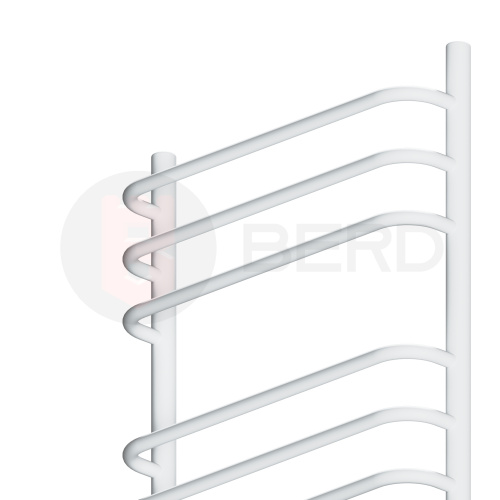 Полотенцесушитель цв. белый мат. N2 50х70 фото в интернет-магазине САНТЕХСИТИ