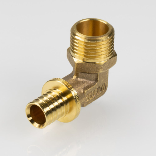 Аксиальный фитинг VALTEC Угол с переходом на нар.р. 20х3/4" фото в интернет-магазине САНТЕХСИТИ