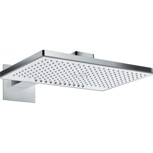 Hansgrohe Rainmaker Select 460 Верхний душ 46х30см., настенный, цвет: хром/белый фото в интернет-магазине САНТЕХСИТИ