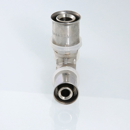 Пресс фитинг VALTEC Тройник переходной 32х32х26 фото в интернет-магазине САНТЕХСИТИ