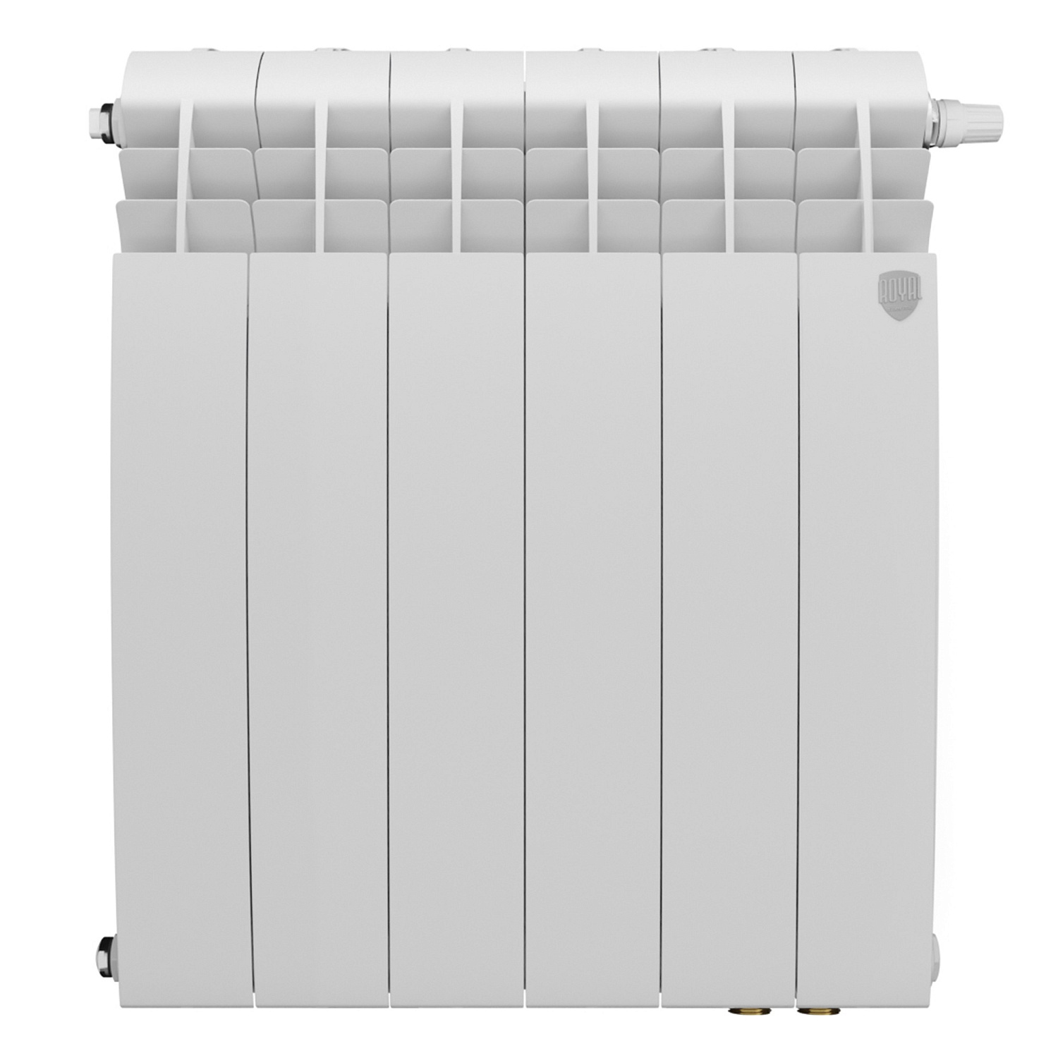 Радиатор биметаллический Royal Thermo BiLiner 500 Bianco Traffico VR80 - 6 секц. фото в интернет-магазине САНТЕХСИТИ