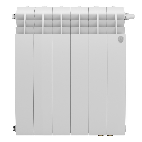 Радиатор биметаллический Royal Thermo BiLiner 500 Bianco Traffico VR80 - 6 секц. фото в интернет-магазине САНТЕХСИТИ