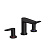 Hansgrohe Talis E Смеситель для раковины 150, на 3 отв, с донным клапаном, излив 112мм, цвет: черный матовый фото в интернет-магазине САНТЕХСИТИ