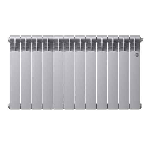 Радиатор биметаллический Royal Thermo Revolution Bimetall 500 2.0/Silver Satin – 12 секц. фото в интернет-магазине САНТЕХСИТИ