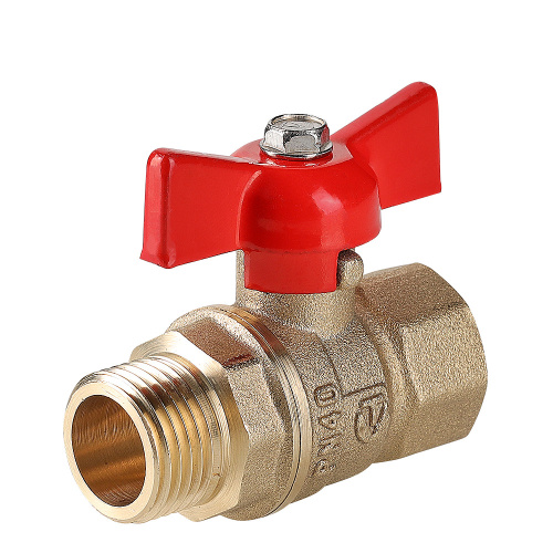 Кран шаровой VALTEC СТАНДАРТ 1/2" бабочка вн.-нар. (PN40) фото в интернет-магазине САНТЕХСИТИ