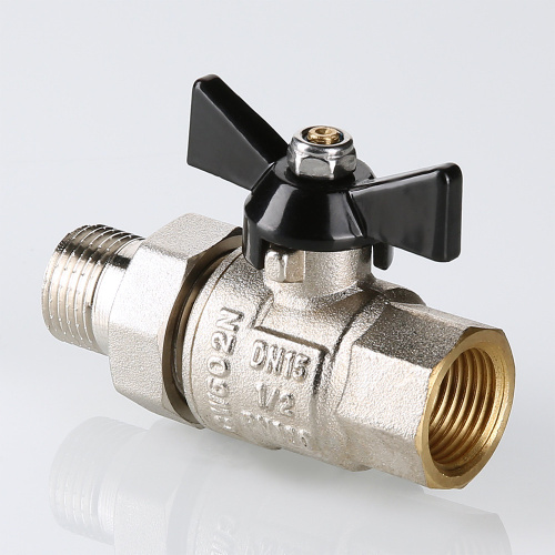 Кран с полусгоном VALTEC PERFECT усиленный прямой 3/4" фото в интернет-магазине САНТЕХСИТИ