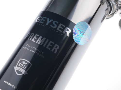 Магистральный фильтр Гейзер-Премьер SL10 из нерж. стали 3/4" фото в интернет-магазине САНТЕХСИТИ