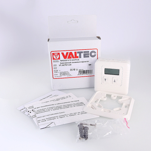 Термостат комнатный VALTEC VT.AC701.0.0 фото в интернет-магазине САНТЕХСИТИ