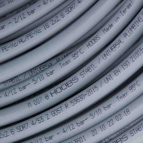 Труба HOOBS STABIL PEXc/AL/PEXc, 16.2х2.6 мм, бухта 100м фото в интернет-магазине САНТЕХСИТИ