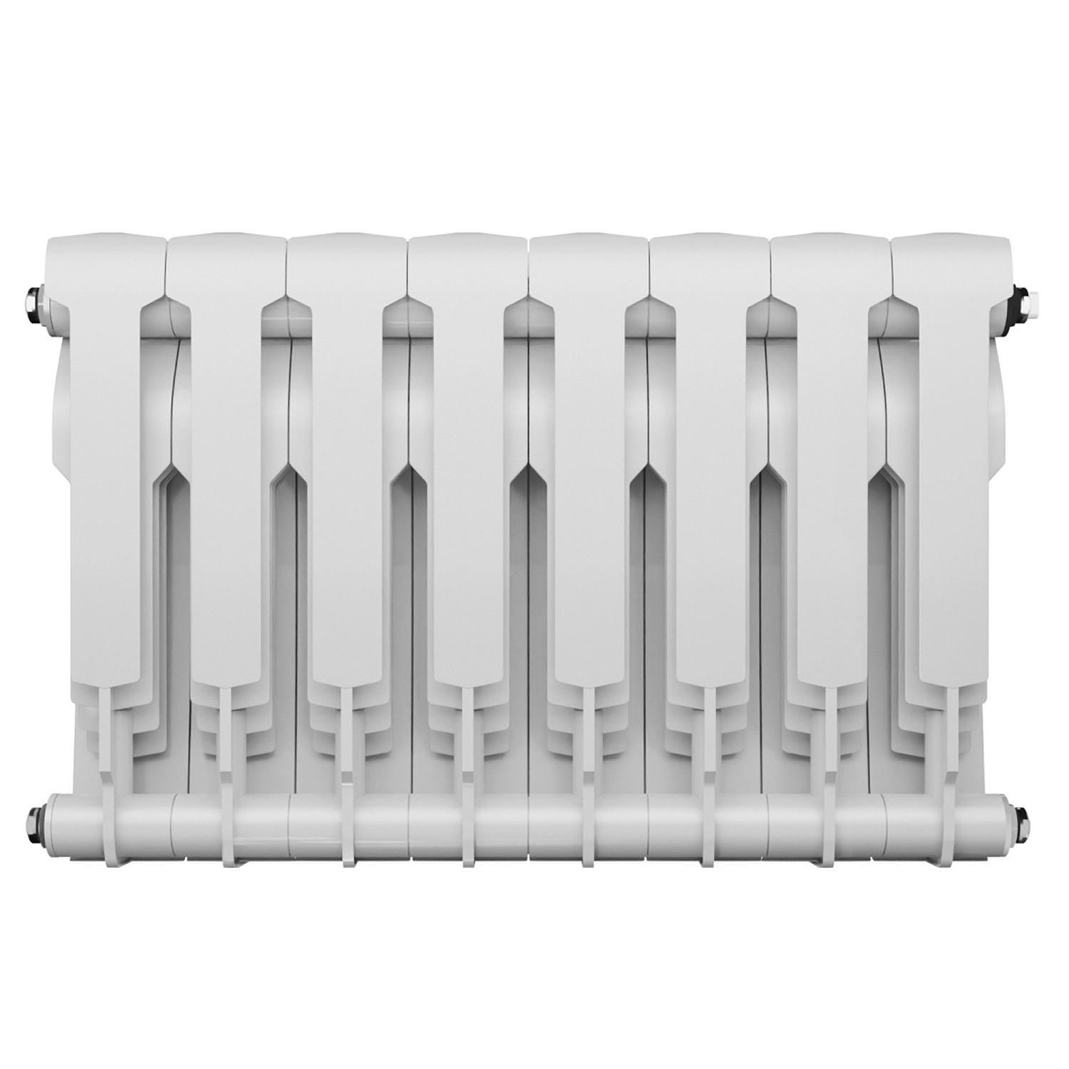 Радиатор биметаллический Royal Thermo BiLiner 350 /Bianco Traffico - 8 секций фото в интернет-магазине САНТЕХСИТИ
