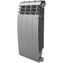 Радиатор биметаллический Royal Thermo BiLiner 500 Silver Satin - 4 секций фото в интернет-магазине САНТЕХСИТИ