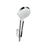 Hansgrohe Crometta Vario Porter Ручной душ, 10см, цвет: хром/белый фото в интернет-магазине САНТЕХСИТИ