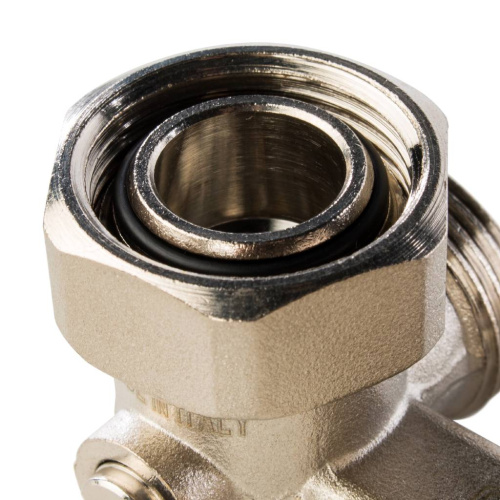 Узел для нижнего подключения радиатора STOUT угловой 1/2"х3/4 фото в интернет-магазине САНТЕХСИТИ