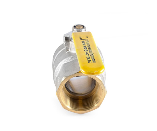 Кран шаровой Profactor для газа 11/2" вн.-нар. стальная рукоятка (2/12) фото в интернет-магазине САНТЕХСИТИ