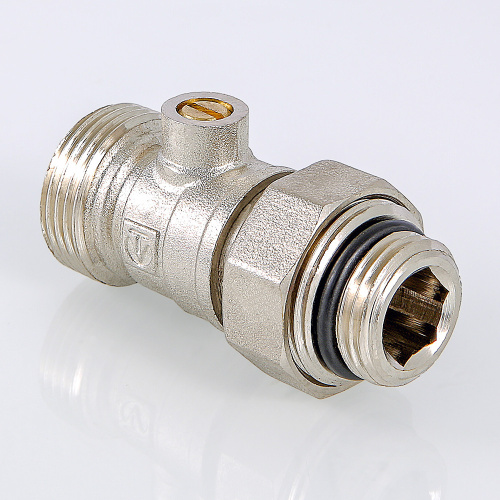 Кран VALTEC для нижнего подкл. рад. под евроконус 1/2"х3/4EK (25/150) фото в интернет-магазине САНТЕХСИТИ