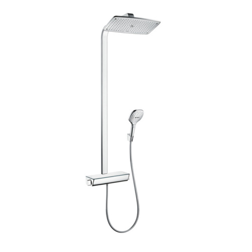 Hansgrohe Raindance Select 360 Showerpipe Душевая система, с верхним душем 36х19см, термостатический смеситель , с ручным душем, цвет: хром фото в интернет-магазине САНТЕХСИТИ
