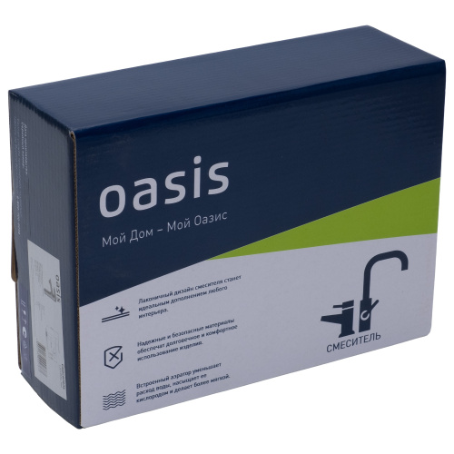 Смеситель OASIS для раковины L3018MG_Ren фото в интернет-магазине САНТЕХСИТИ