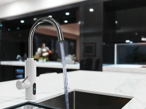 Водонагреватель проточный электрический Electrolux Taptronic (White) фото в интернет-магазине САНТЕХСИТИ