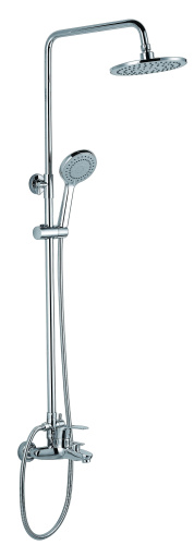 Душевая система "Подсолнух" 3-х функциональная, литой излив VIEIR V204062 фото в интернет-магазине САНТЕХСИТИ