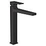 Hansgrohe Metropol Смеситель для раковины, на 1 отв, с донным клапаном, излив: 20.4см, цвет: черный матовый фото в интернет-магазине САНТЕХСИТИ
