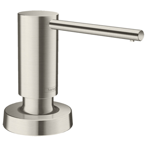 Hansgrohe Дозатор для жидкого мыла, цвет: сталь фото в интернет-магазине САНТЕХСИТИ