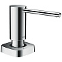 Hansgrohe Дозатор для жидкого мыла, цвет: хром фото в интернет-магазине САНТЕХСИТИ