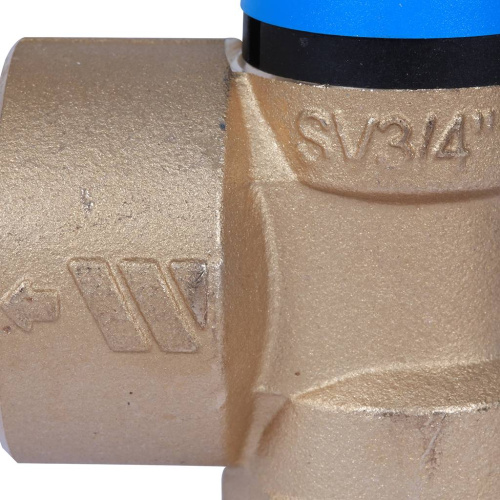 Предохранительный клапан для систем водоснабжения 6-3/4 STOUT фото в интернет-магазине САНТЕХСИТИ