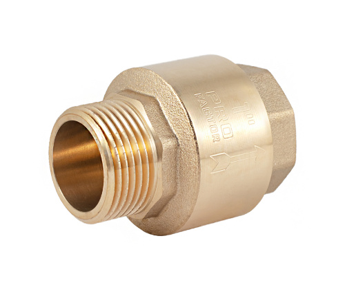 Обратный клапан PROFACTOR с латунным штоком 1" вн-нар фото в интернет-магазине САНТЕХСИТИ