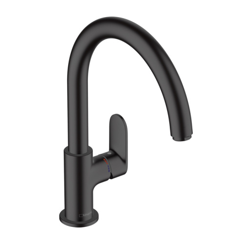 Hansgrohe Vernis Blend M35 Смеситель для раковины, однорычажный, излив 260 мм, цвет: матовый черный фото в интернет-магазине САНТЕХСИТИ