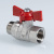 Кран шаровой VALTEC СТАНДАРТ ГОСТ 1/2" бабочка вн.-нар. (PN40) фото в интернет-магазине САНТЕХСИТИ