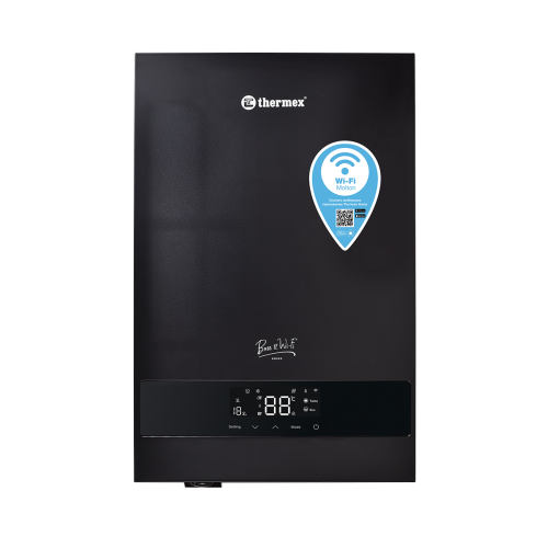 Котел настенный электрический THERMEX Boss 12 Wi-Fi (Black) фото в интернет-магазине САНТЕХСИТИ