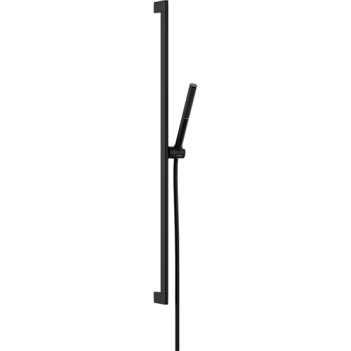 Hansgrohe Pulsify Душевой гарнитур, с ручным душем 1jet EcoSmart+ и душевой штангой 90 см, цвет: черный матовый фото в интернет-магазине САНТЕХСИТИ