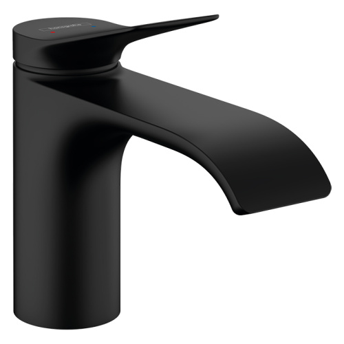 Hansgrohe Vivenis Смеситель для раковины, на 1 отв., цвет: черный матовый фото в интернет-магазине САНТЕХСИТИ