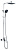 Душевая система KAISER Sonat квадрат серая лейка фото в интернет-магазине САНТЕХСИТИ